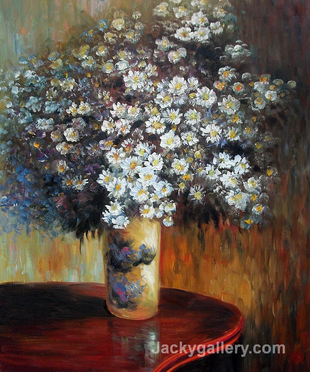 Asters by Claude Monet paintings reproduction